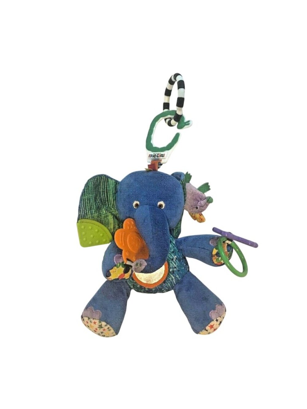 Eric Carle Plush Elephant Mobile Stuffed Animal Toy 2007